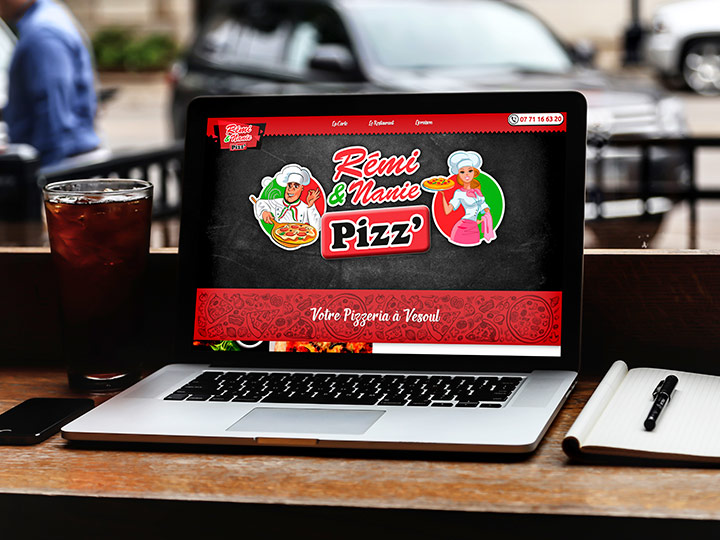Site internet pour restaurant et hôtel